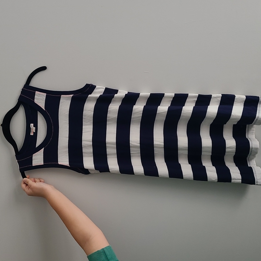 Crewcuts striped tank dress, size 14